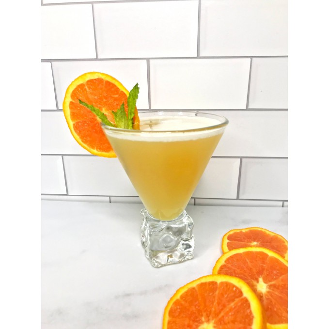 Pineapple Blood Orange Bourbon Old Fashion