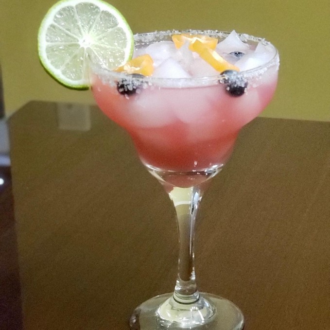 Blueberry Habanero Margarita